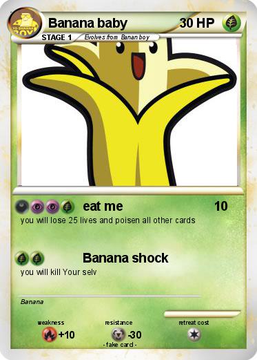 Pokemon Banana baby