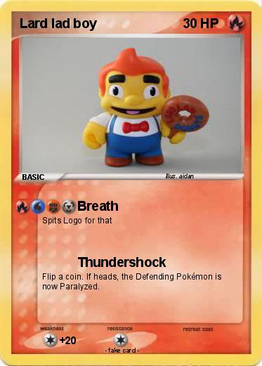 Pokemon Lard lad boy