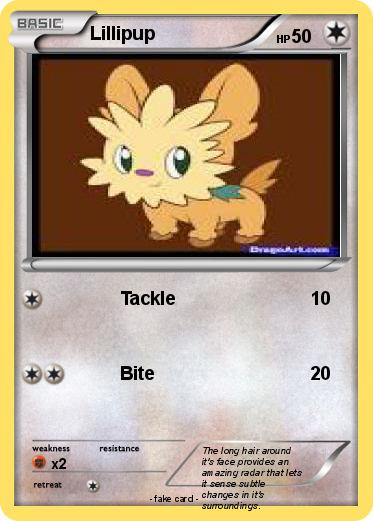Pokemon Lillipup