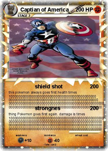 Pokemon Сaptian of America