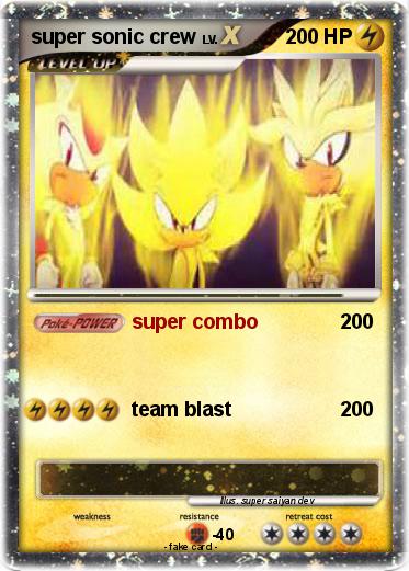 Pokemon super sonic crew