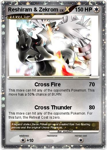Pokemon Reshiram & Zekrom