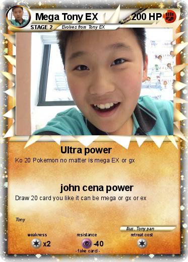 Pokemon Mega Tony EX