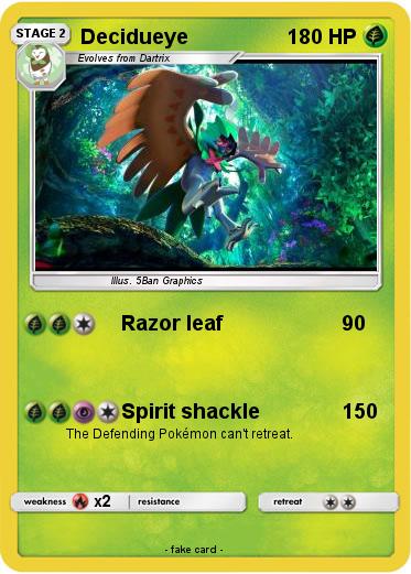 Pokemon Decidueye