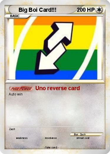 Pokemon Big Boi Card!!!