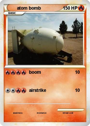 Pokemon atom bomb