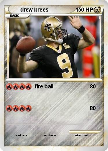 Pokemon drew brees