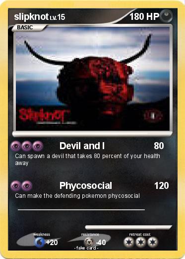 Pokemon slipknot