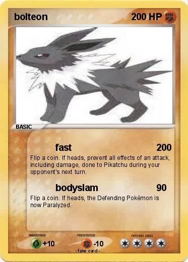 Pokemon bolteon