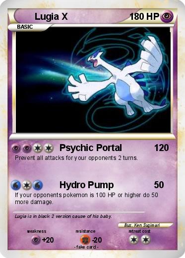 Pokemon Lugia X