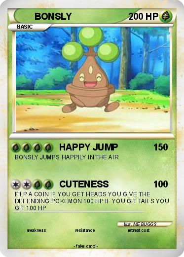 Pokemon BONSLY