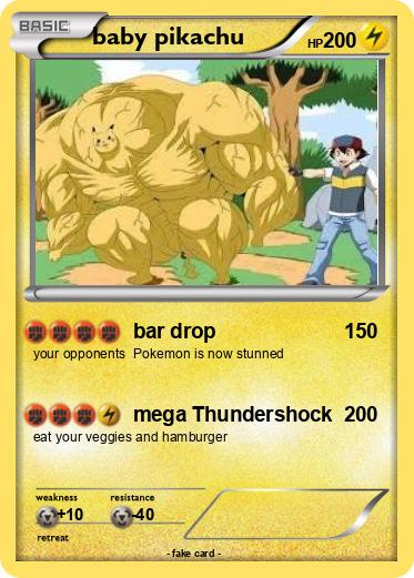 Pokemon baby pikachu