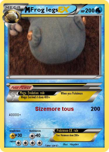 Pokemon Frog legs
