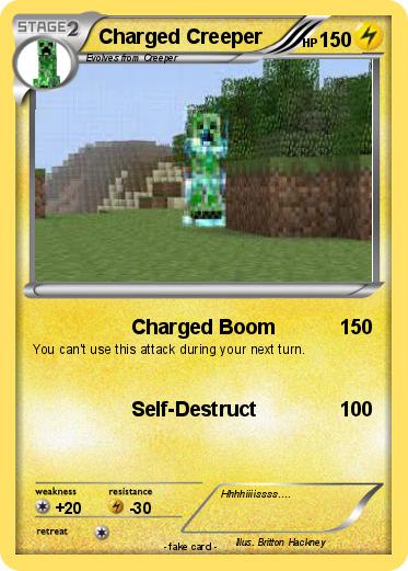 Pokemon Charged Creeper