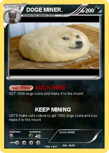 Pokemon DOGE MINER.