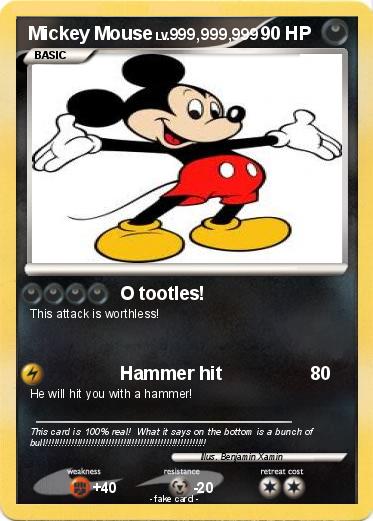 Pokemon Mickey Mouse