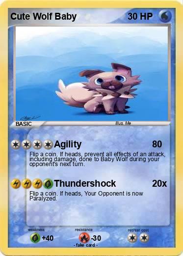 Pokemon Cute Wolf Baby