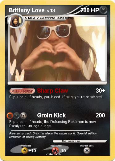 Pokemon Brittany Love