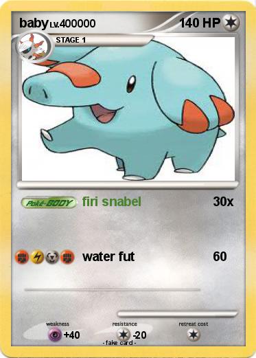 Pokemon baby