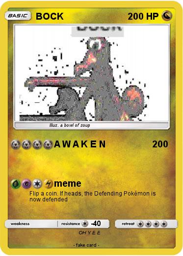 Pokemon BOCK