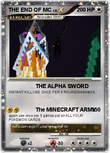 Pokemon THE END OF MC