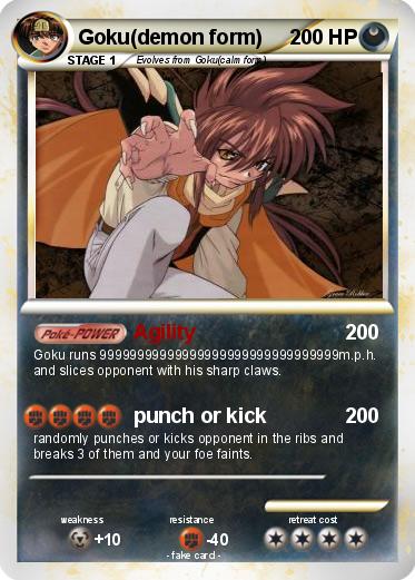 Pokemon Goku(demon form)