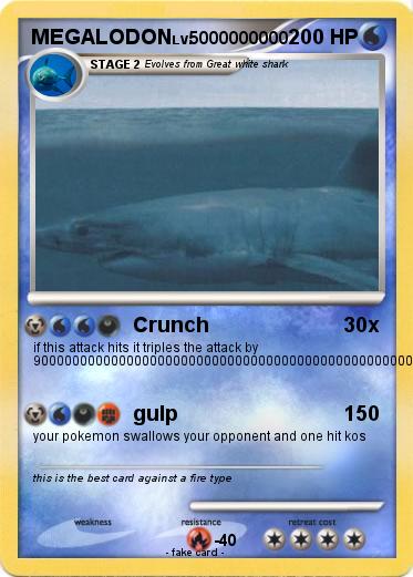 Pokemon MEGALODON