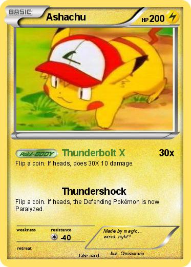 Pokemon Ashachu