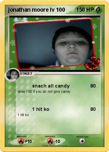 Pokemon jonathan moore lv 100 
