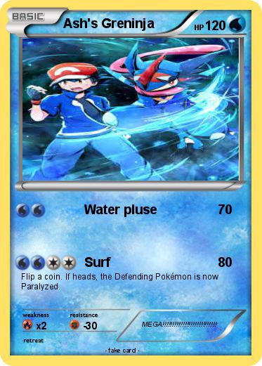 Pokemon Ash's Greninja