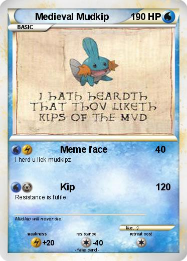 Pokemon Medieval Mudkip