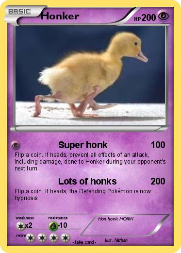 Pokemon Honker
