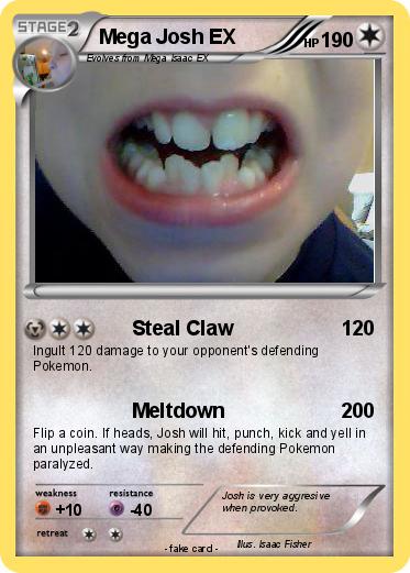 Pokemon Mega Josh EX