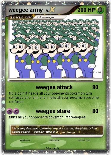 Pokemon weegee army