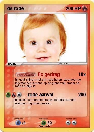 Pokemon de rode