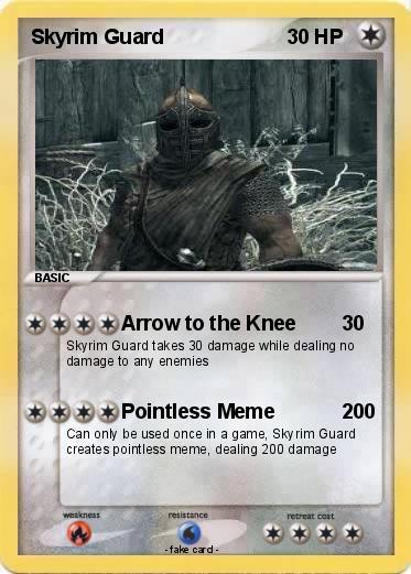 Pokemon Skyrim Guard