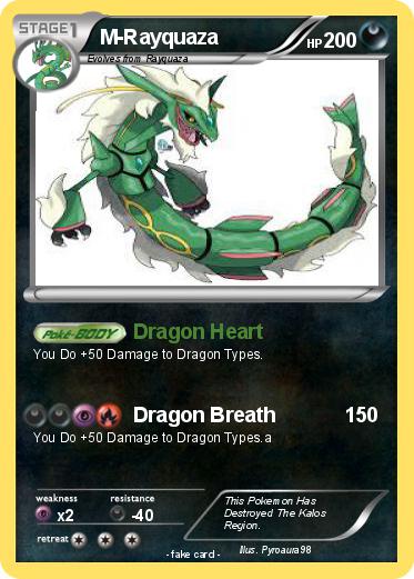 Pokemon M-Rayquaza
