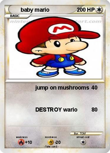 Pokemon baby mario