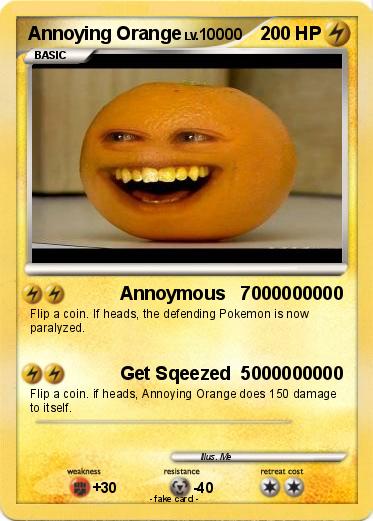 Pokemon Annoying Orange