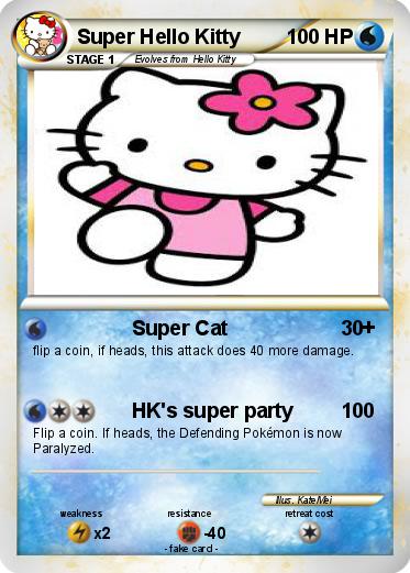Pokemon Super Hello Kitty