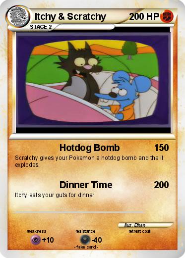 Pokemon Itchy & Scratchy
