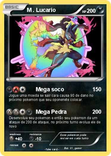 Pokemon M . Lucario