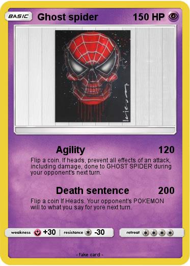 Pokemon Ghost spider