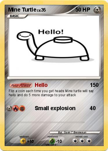 Pokemon Mine Turtle