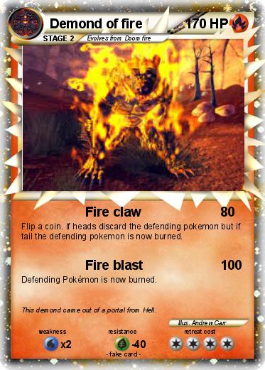 Pokemon Demond of fire