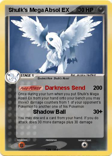 Pokemon Shulk's Mega Absol EX