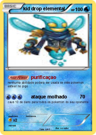 Pokemon kid drop elemental
