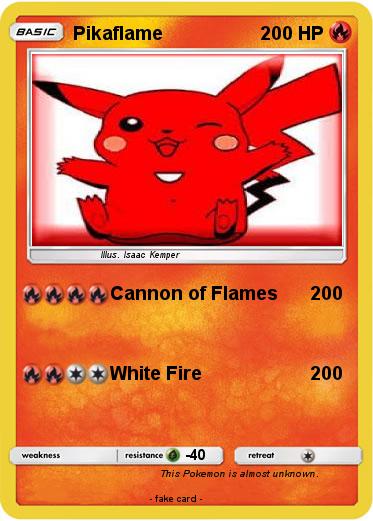 Pokemon Pikaflame