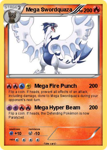 Pokemon Mega Swordquaza