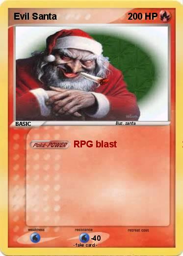 Pokemon Evil Santa